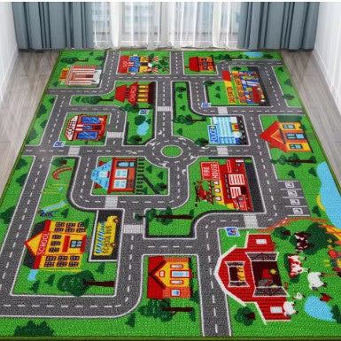 Tapis de jeu pour bébé vert