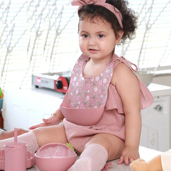 Bavoir bébé transport facile