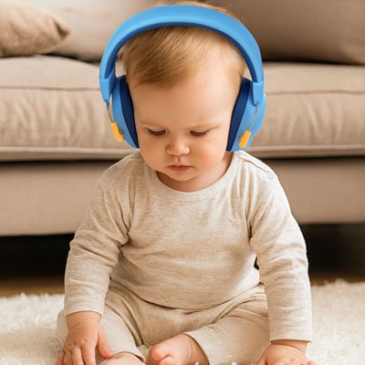 Casque anti bruit bébé ajustable