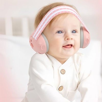 Casque anti bruit bébé discret