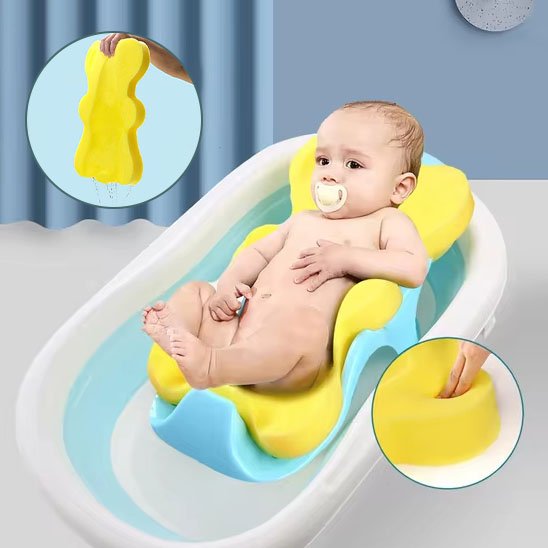 Coussin de bain bébé sécurisant
