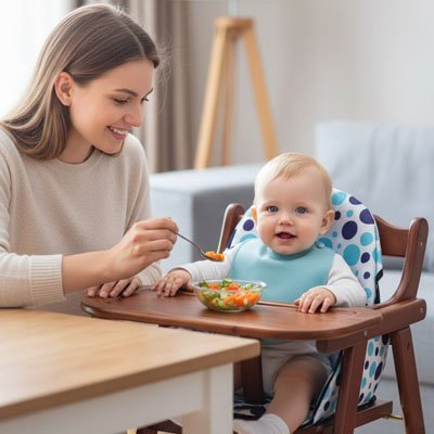 Coussin pour chaise haute légère