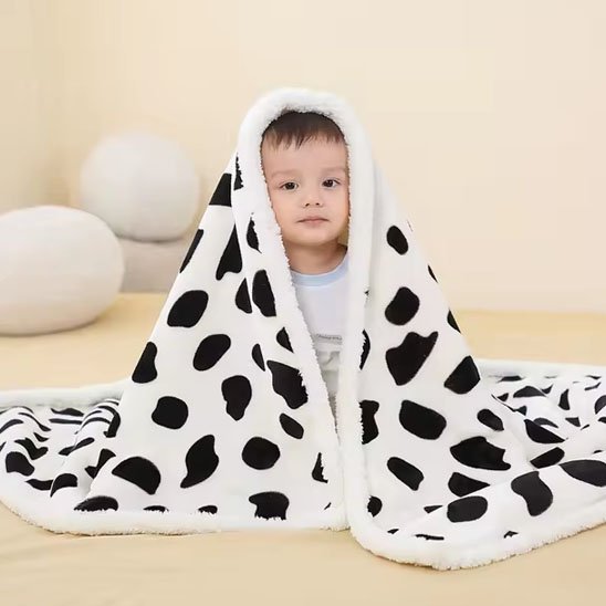 Couverture bébé moelleuse
