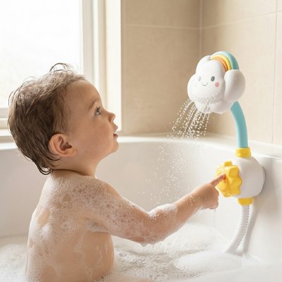 Jouet bebe bain curieux