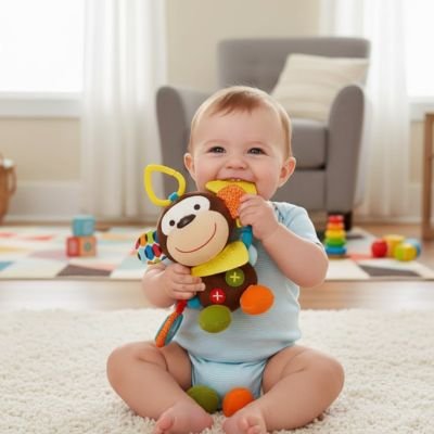 Jouet bebe souriant