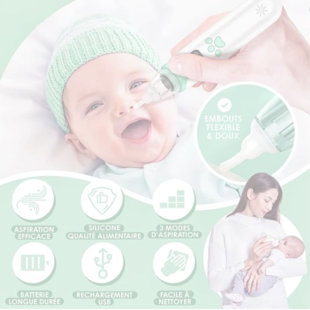 Mouche bébé électrique | Douceur et Rapidité™