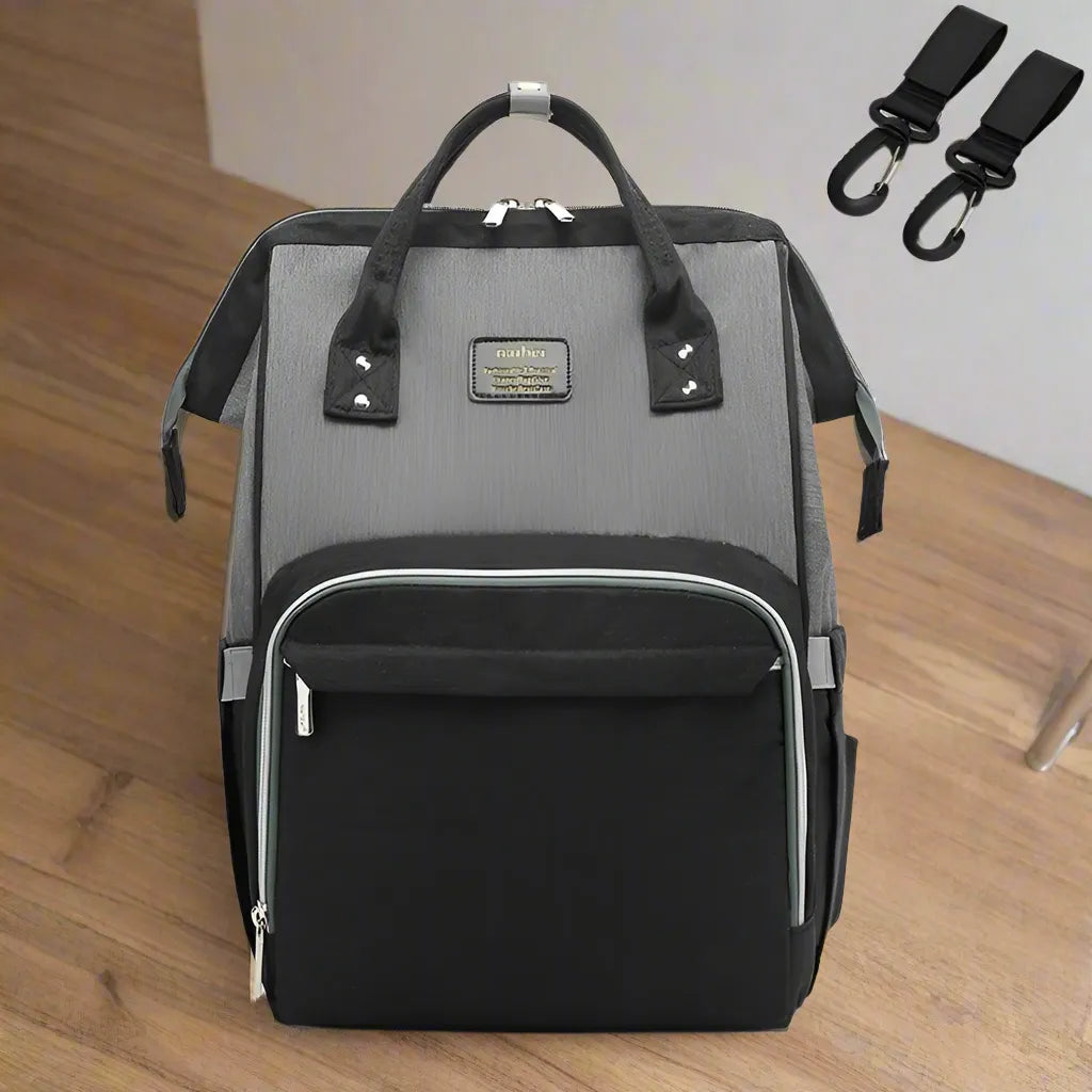 sac-a-dos-a-langer-noir-gris-luxe