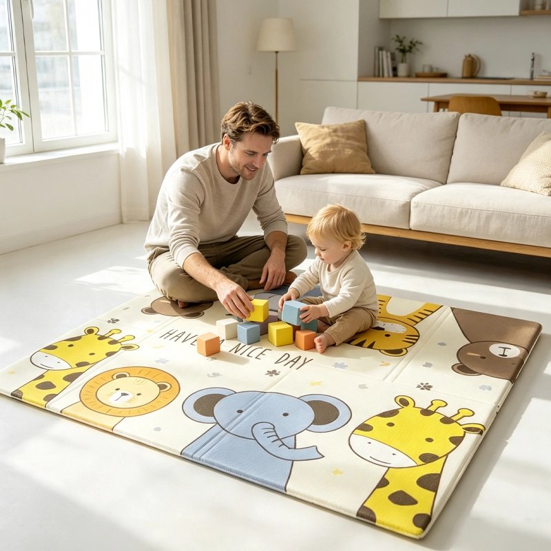 Tapis bebe décorative