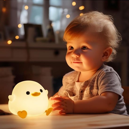 Veilleuse bébé poussin