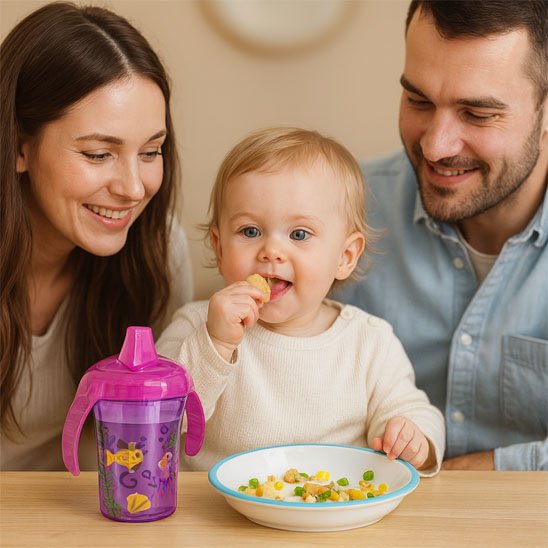 Verre pour bebe nettoyage