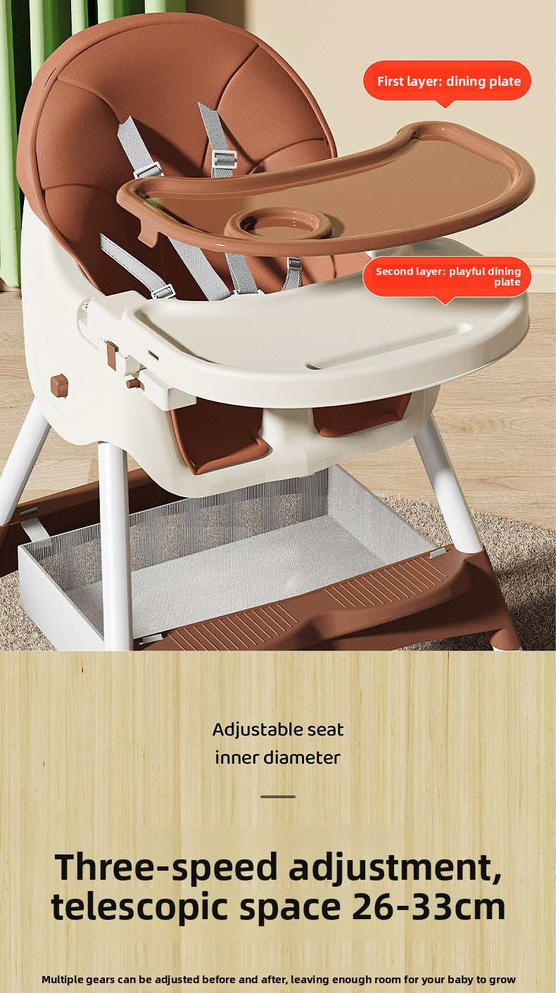 Chaise haute multifonctionnelle réglable | 3-en-1™