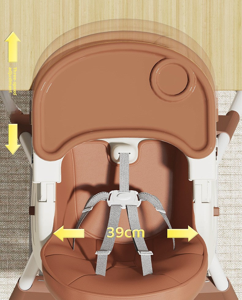 Chaise haute multifonctionnelle réglable | 3-en-1™