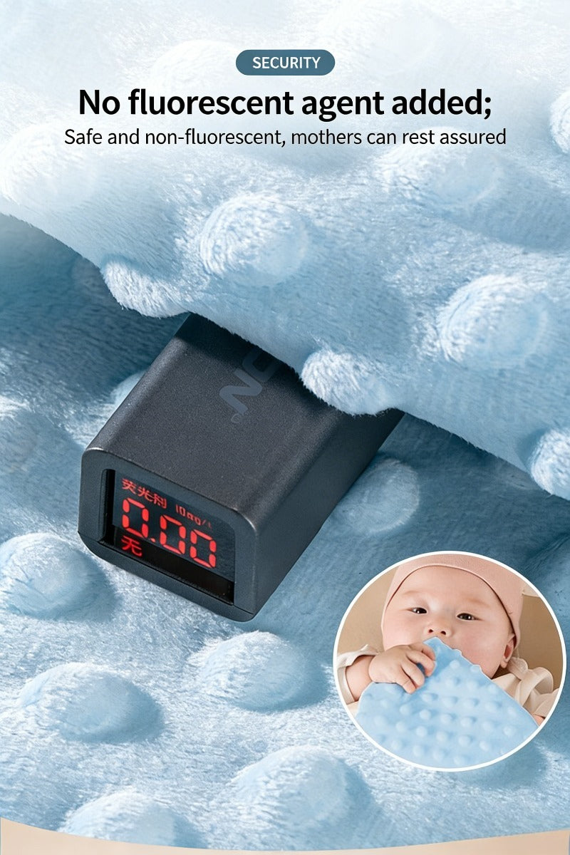 Oreiller de pente anti-reflux pour bébé | Hypoallergénique™
