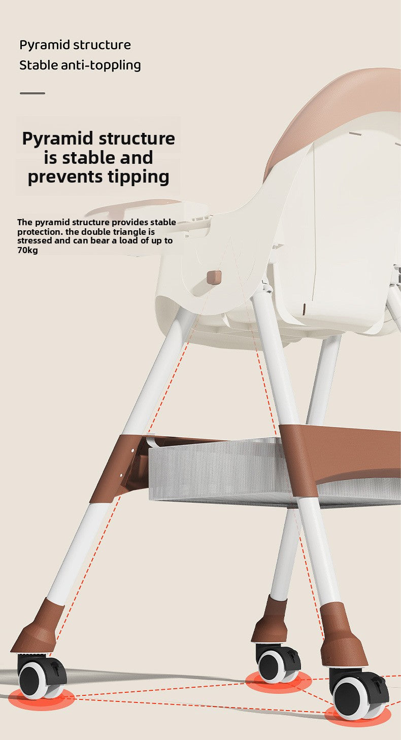 Chaise haute multifonctionnelle réglable | 3-en-1™