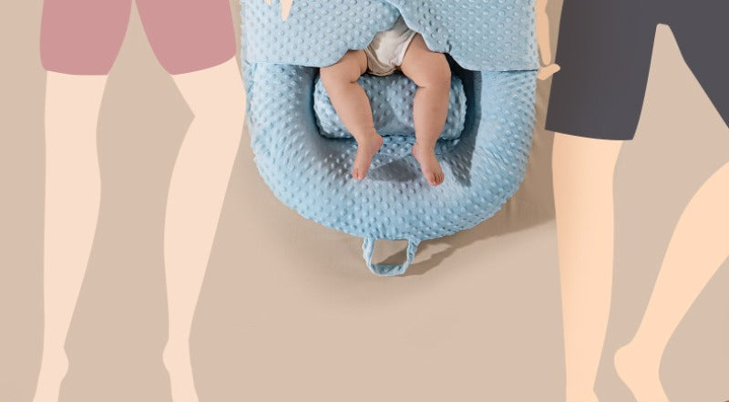 Oreiller de pente anti-reflux pour bébé | Hypoallergénique™