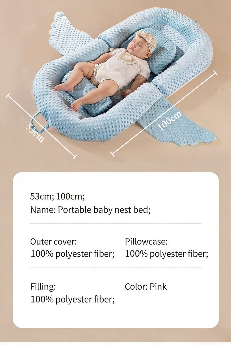 Oreiller de pente anti-reflux pour bébé | Hypoallergénique™