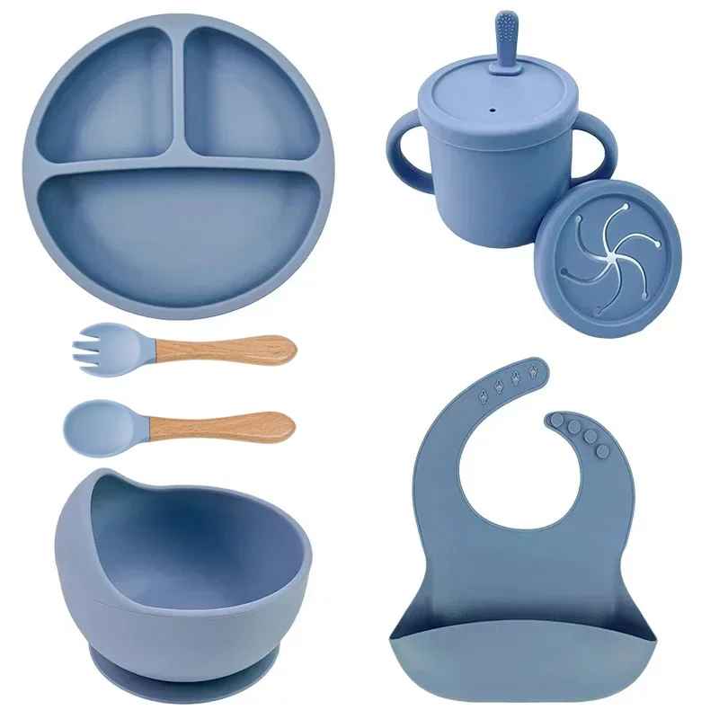 Assiette bébé ventouse | Silicone Antidérapante™