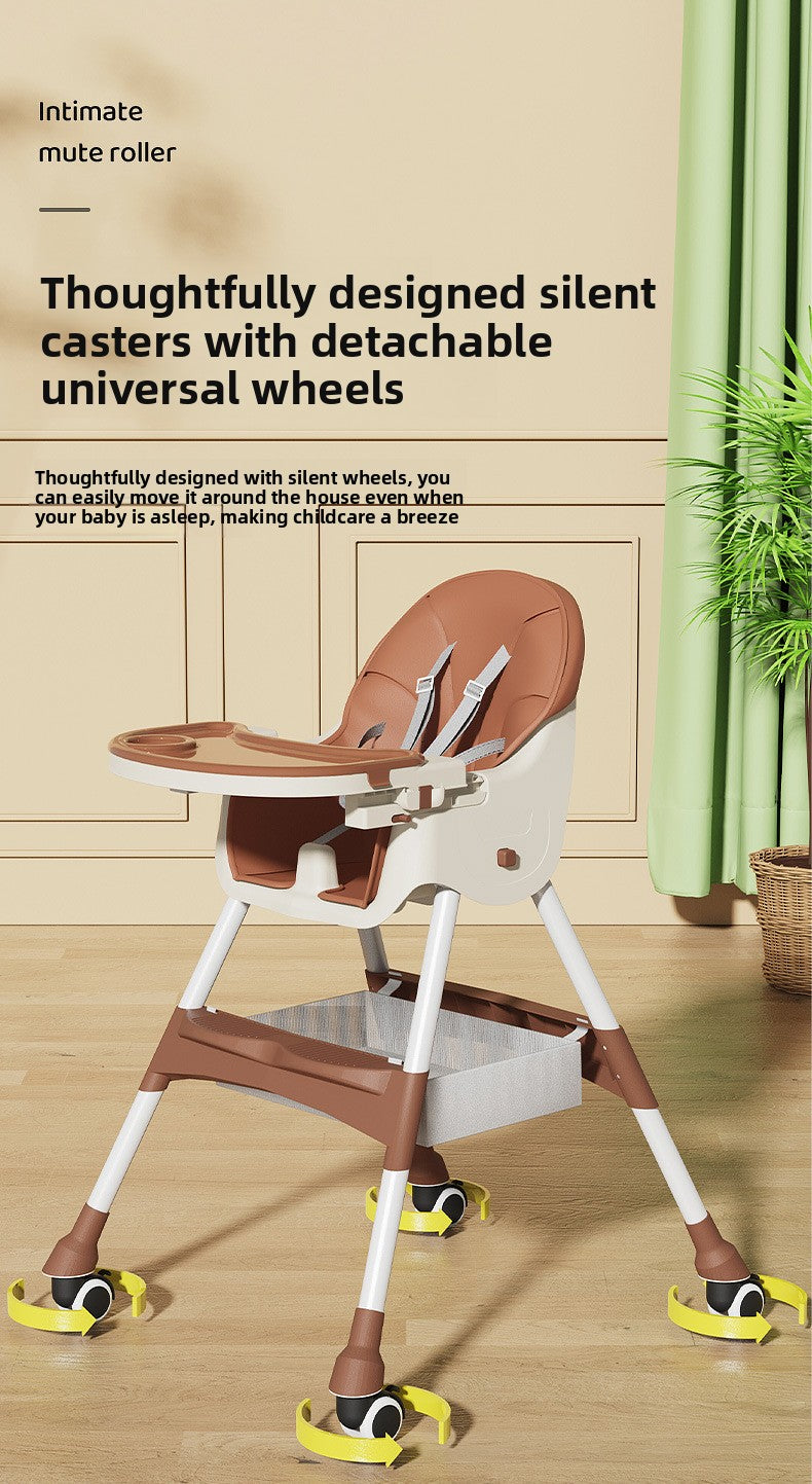 Chaise haute multifonctionnelle réglable | 3-en-1™