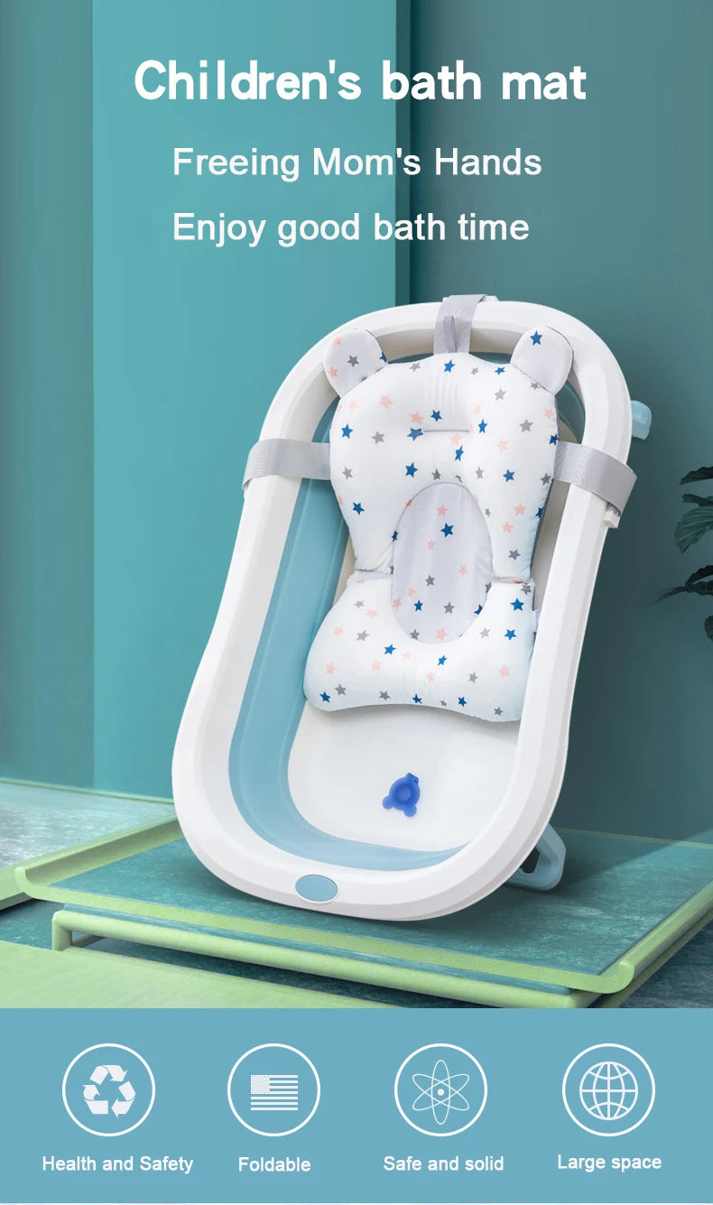 Coussin de bain réglable | Mains libres sécurisé™