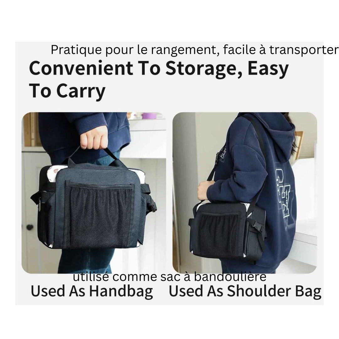Harnais portatif bebe pour chaise haute  | Portatif-Seat™