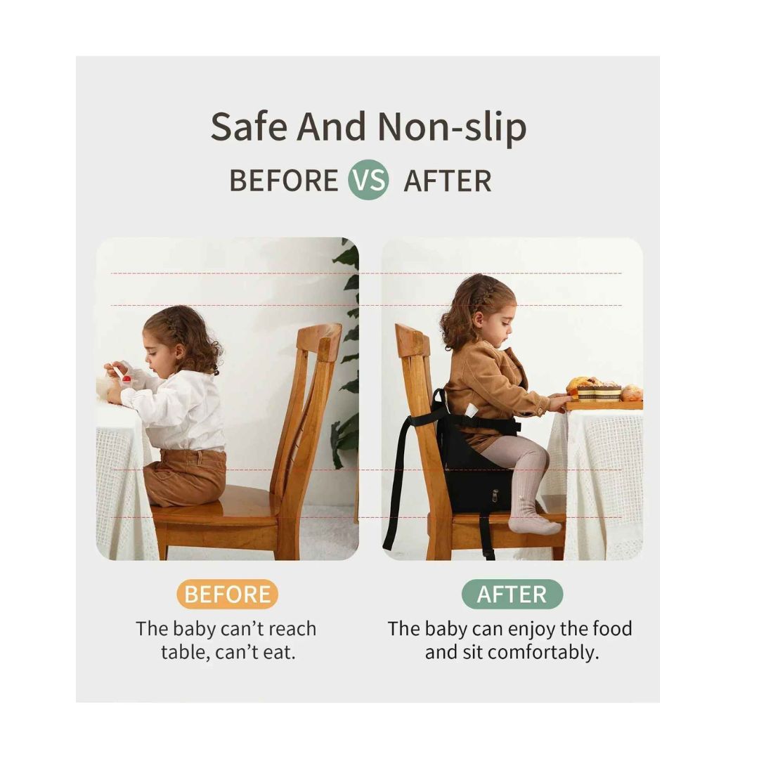 Harnais portatif bebe pour chaise haute  | Portatif-Seat™
