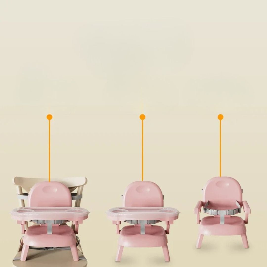 Rehausseur de Chaise 2 en 1 pour Bébé | Sécurisé™