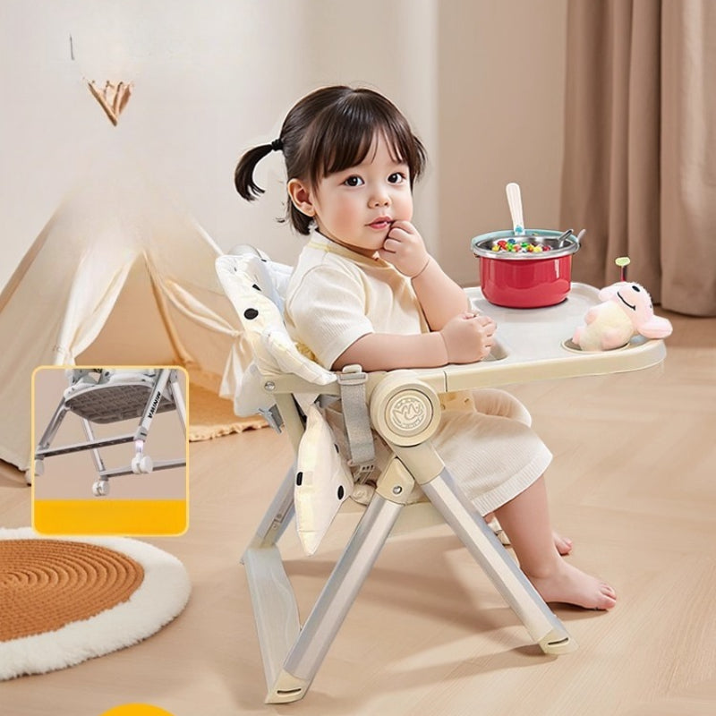 Chaise haute Portable pour bébé | Compacte Sécurisée™