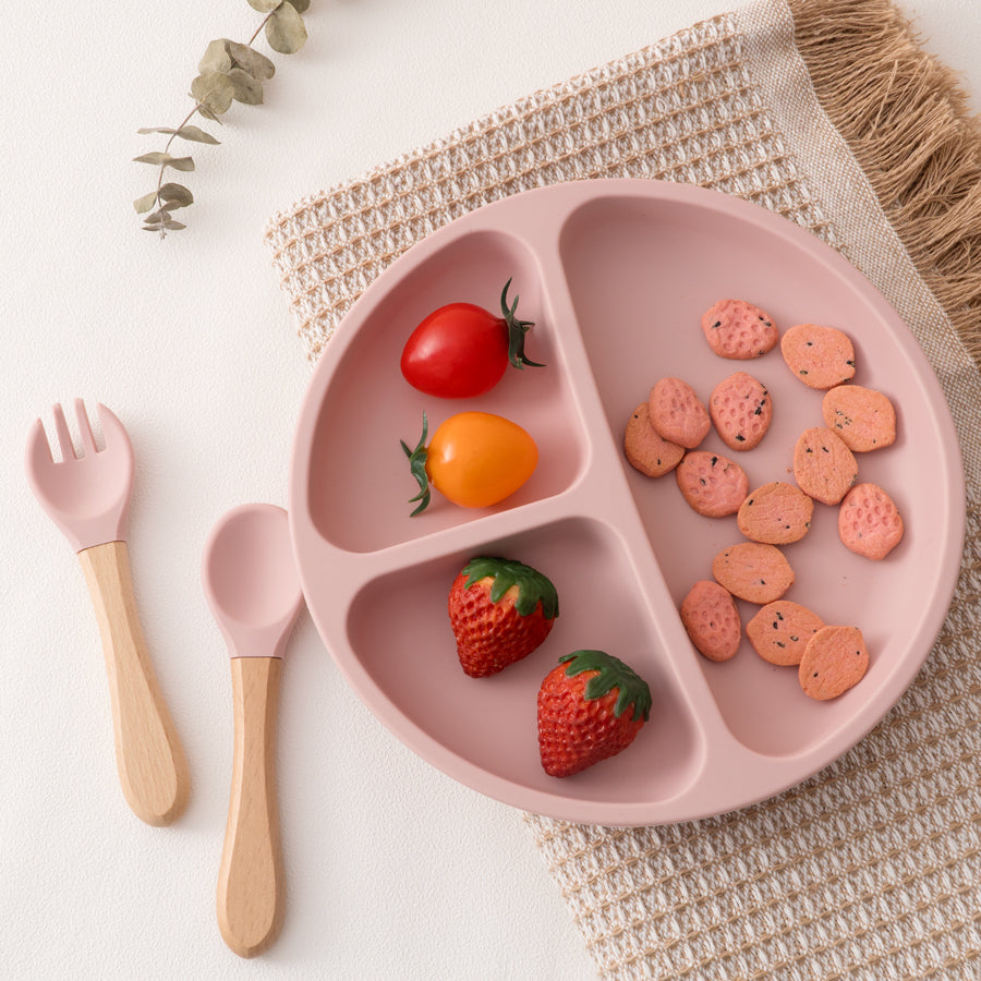Assiette bébé ventouse | Ultra-adhérente silicone™