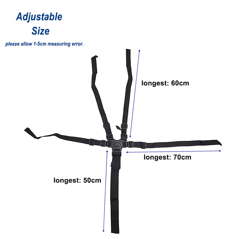 Ceinture de sécurité 5 points | Universelle Confort™