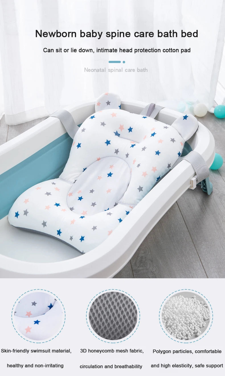 Coussin de bain réglable | Mains libres sécurisé™