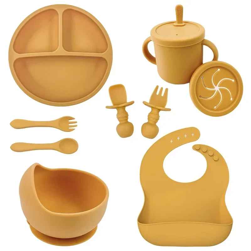 Assiette bébé ventouse | Antidérapante Silicone™