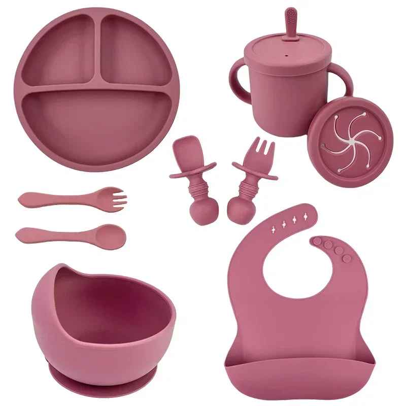Assiette bébé ventouse | Antidérapante Silicone™