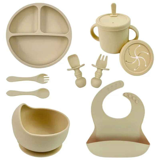 Assiette bébé ventouse | Antidérapante Silicone™
