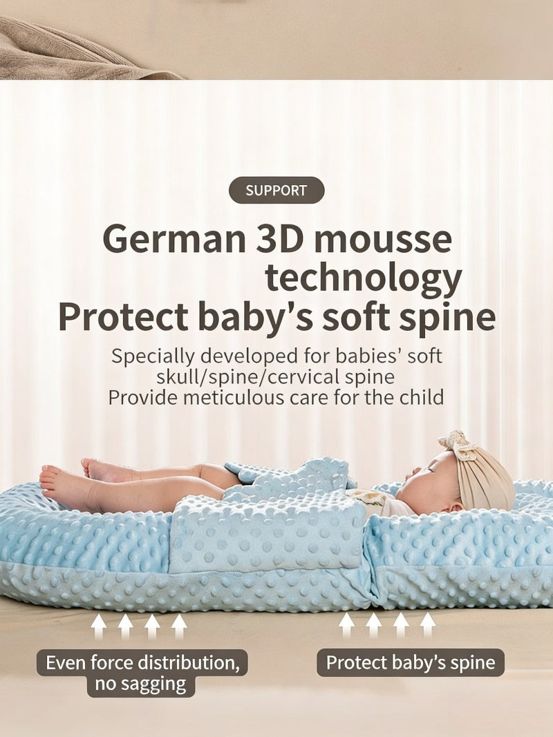 Oreiller de pente anti-reflux pour bébé | Hypoallergénique™