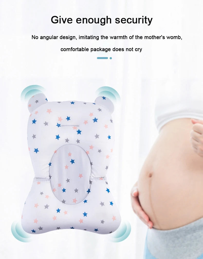 Coussin de bain réglable | Mains libres sécurisé™