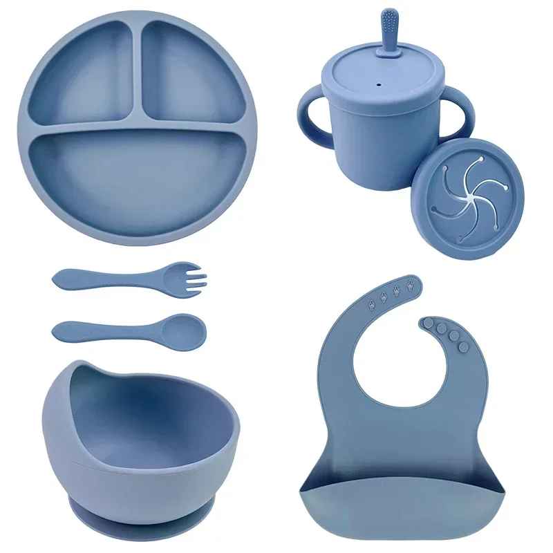 Assiette bébé ventouse | Silicone Antidérapante™