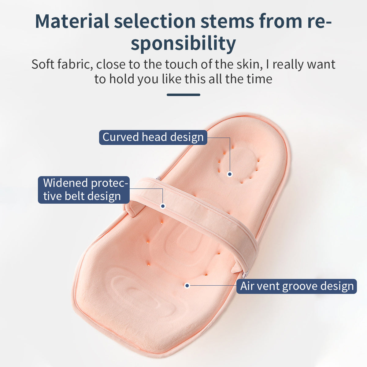 Oreiller d'allaitement pour bébé | Confort Anti-Reflux™