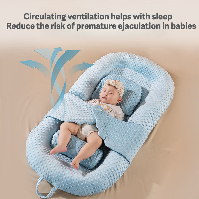 Oreiller de pente anti-reflux pour bébé | Hypoallergénique™