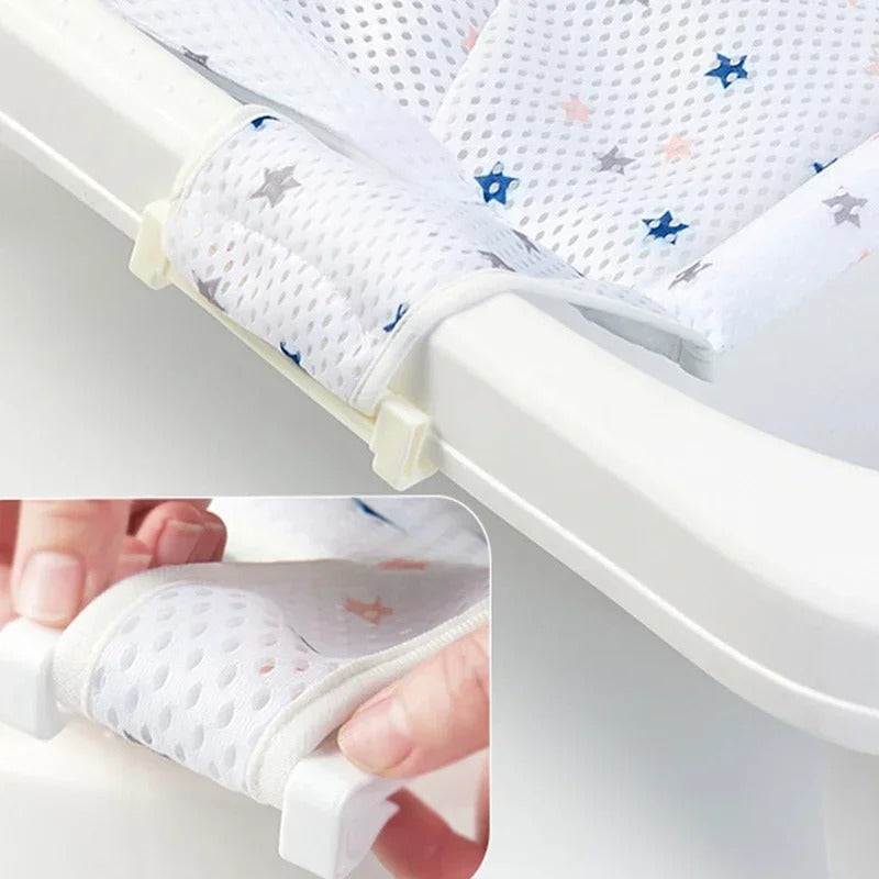 Coussin de bain réglable | Mains libres sécurisé™