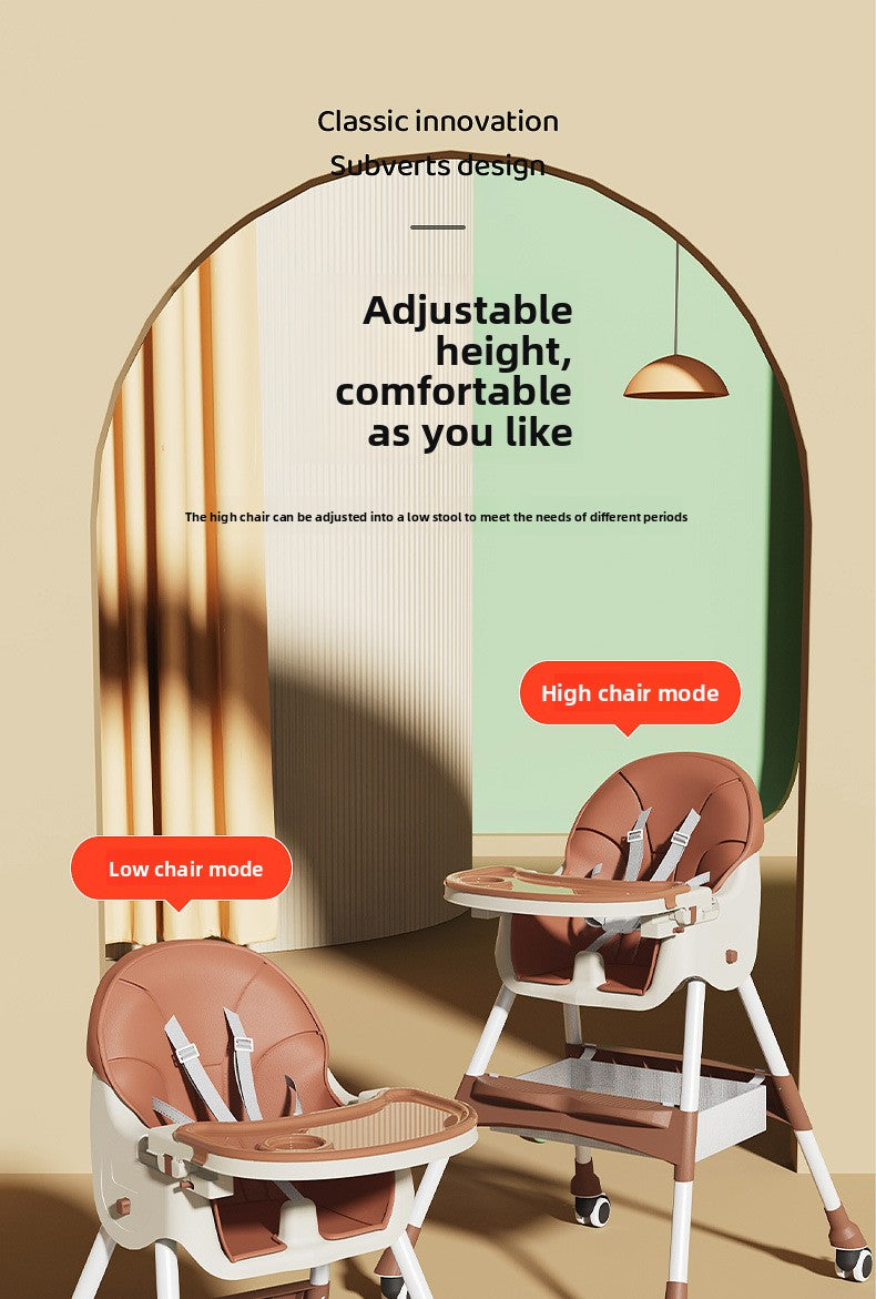 Chaise haute multifonctionnelle réglable | 3-en-1™