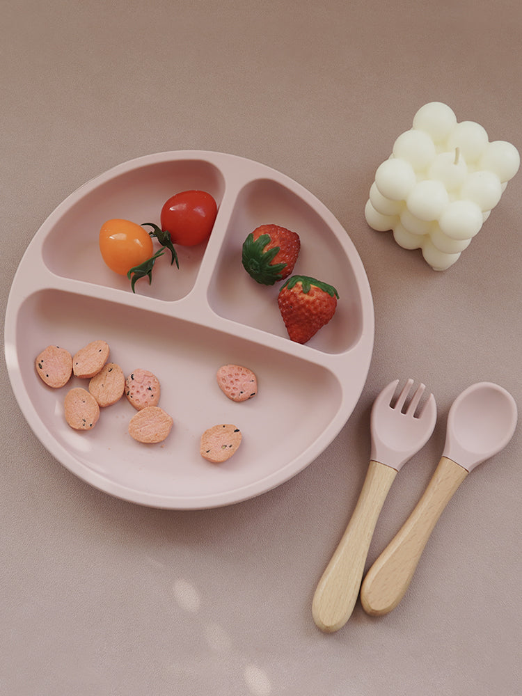 Assiette bébé ventouse | Ultra-adhérente silicone™
