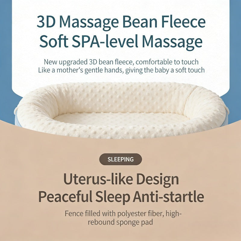 Oreiller de pente anti-reflux pour bébé | Hypoallergénique™