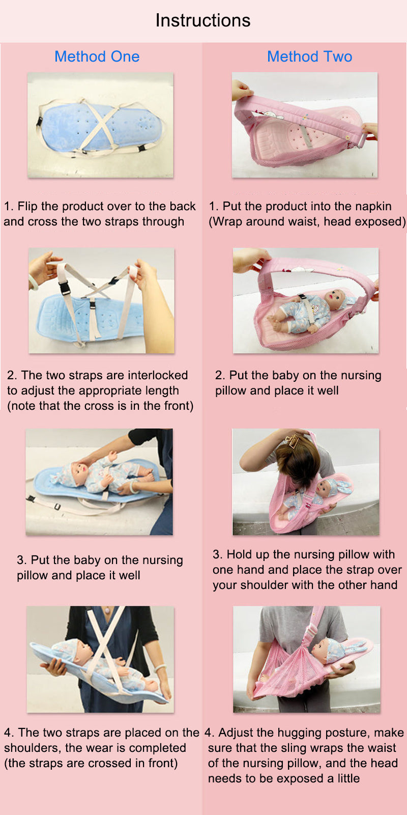 Oreiller d'allaitement pour bébé | Confort Anti-Reflux™