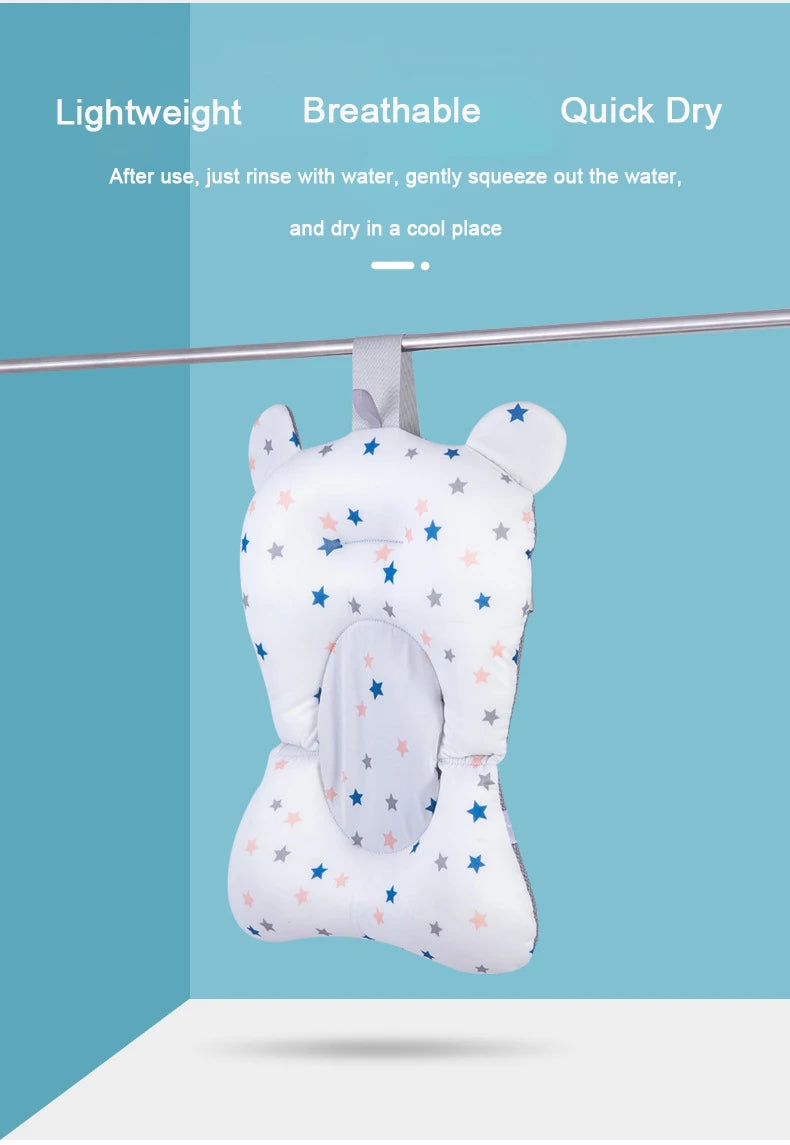 Coussin de bain réglable | Mains libres sécurisé™