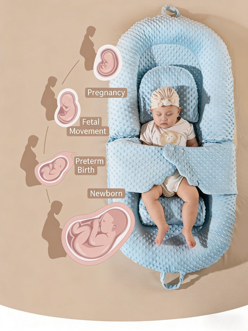 Oreiller de pente anti-reflux pour bébé | Hypoallergénique™
