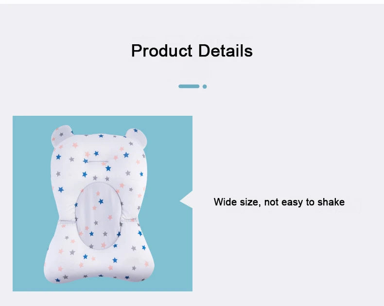 Coussin de bain réglable | Mains libres sécurisé™
