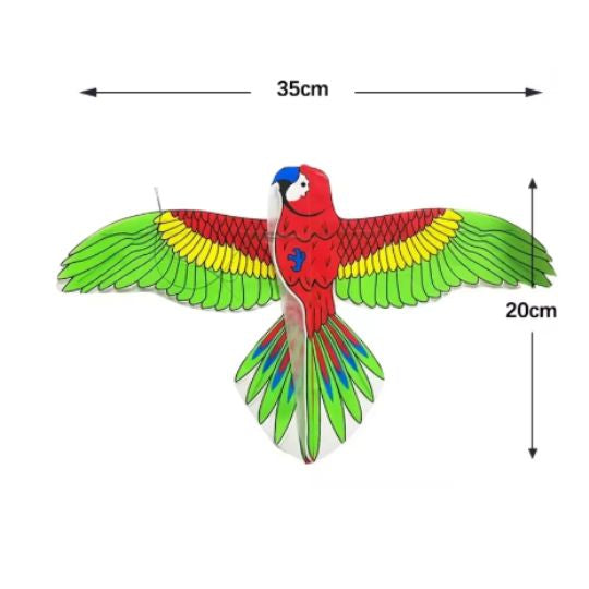 Cerf-volant-enfant-rouge-vert