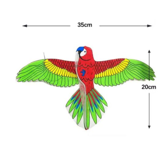 Cerf-volant-enfant-rouge-vert
