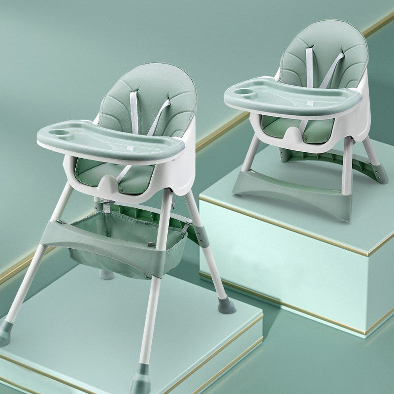 Chaise haute réglable vert flash