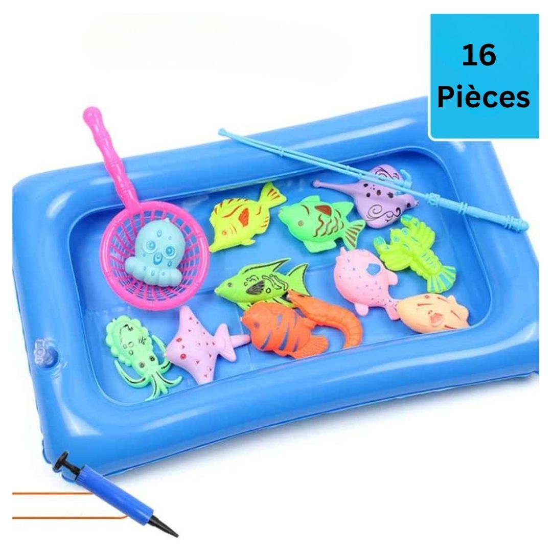 Piscine à jouets 16 pièces